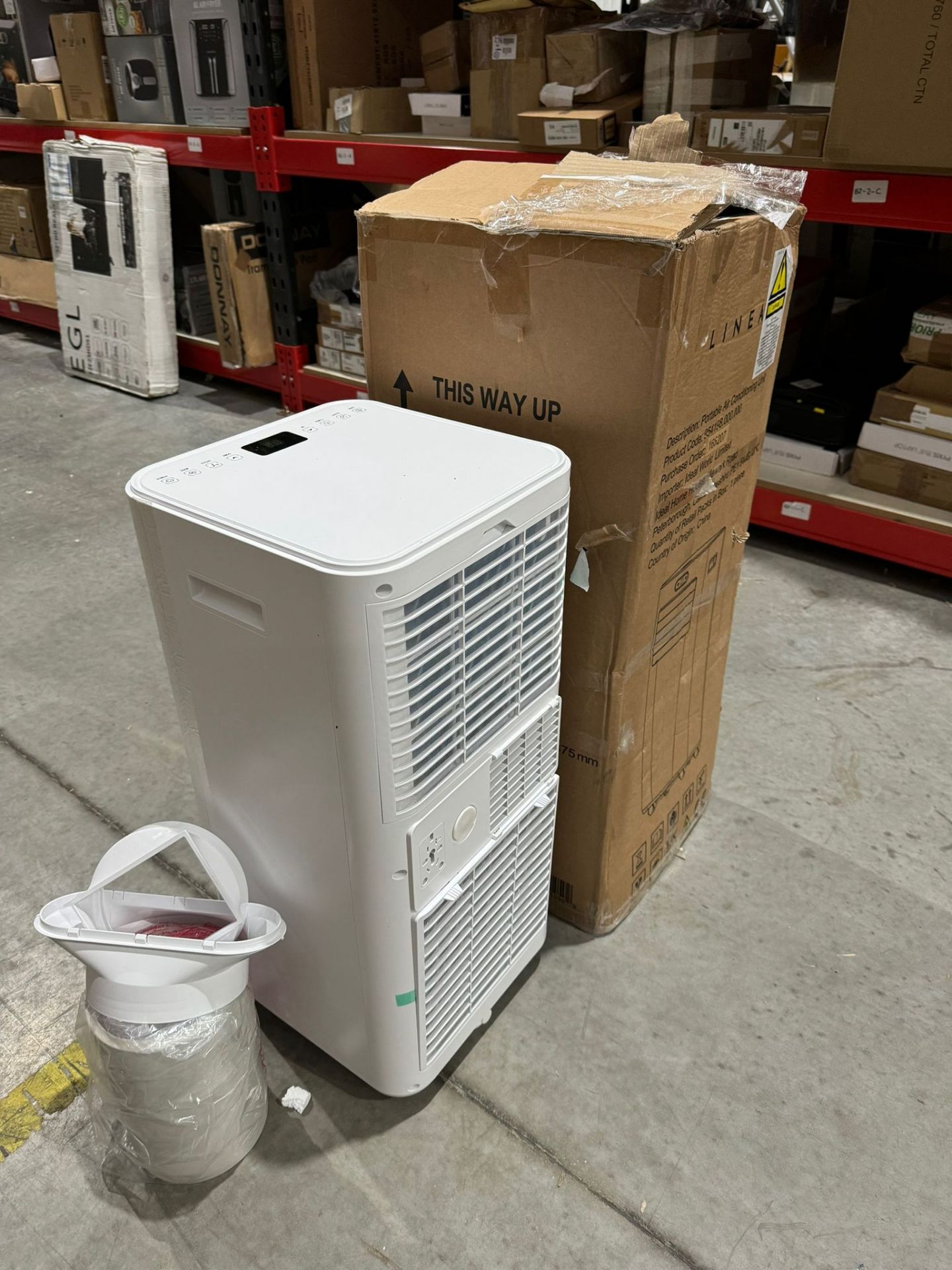 1 x LINEA Portable Air Conditioning Unit - 954198.000.000 with Window Kit - NO RESERVE - Image 7 of 8