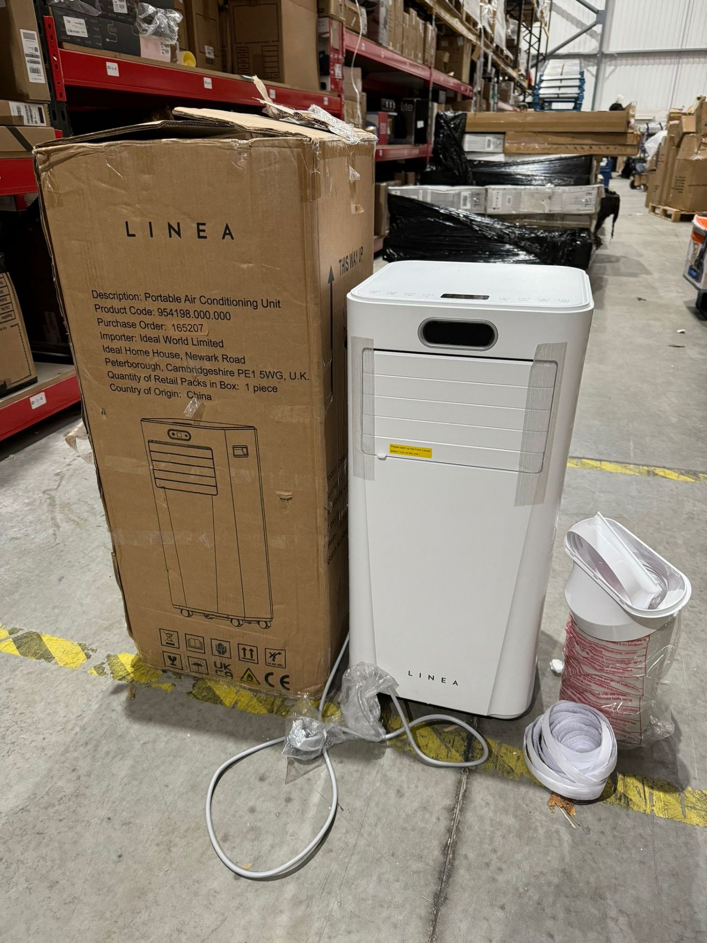 1 x LINEA Portable Air Conditioning Unit - 954198.000.000 with Window Kit - NO RESERVE - Image 6 of 8