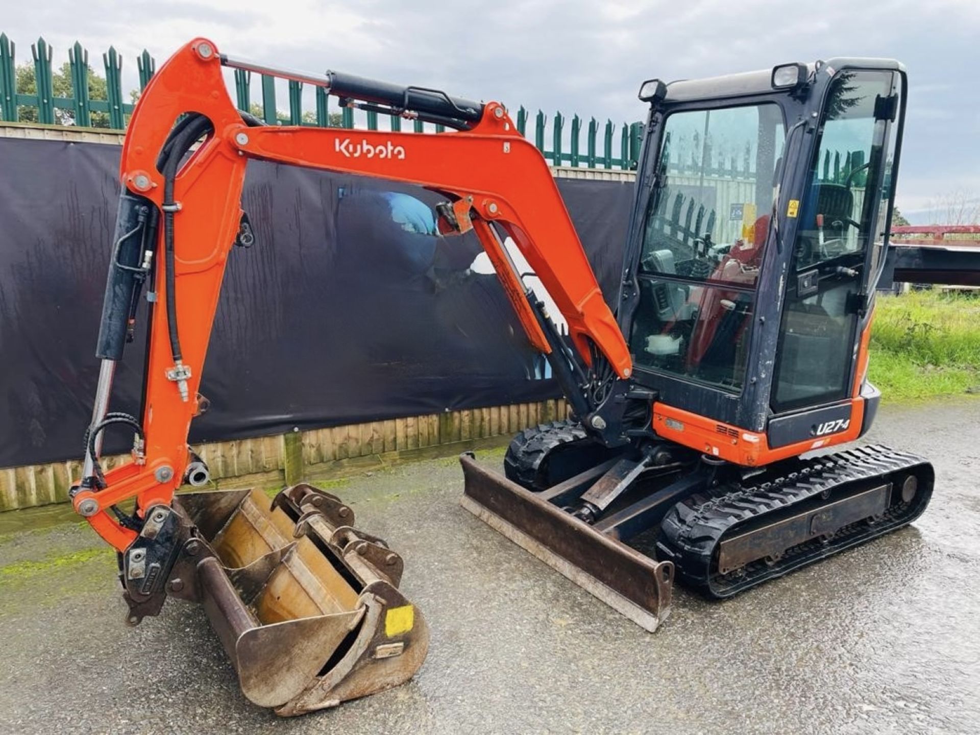 2016, KUBOTA U27-4 EXCAVATOR - Bild 2 aus 15