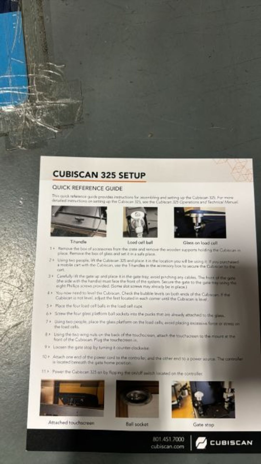 Cubiscan 325 - Excels at dimensioning apparel and non-rigid items - Image 12 of 13