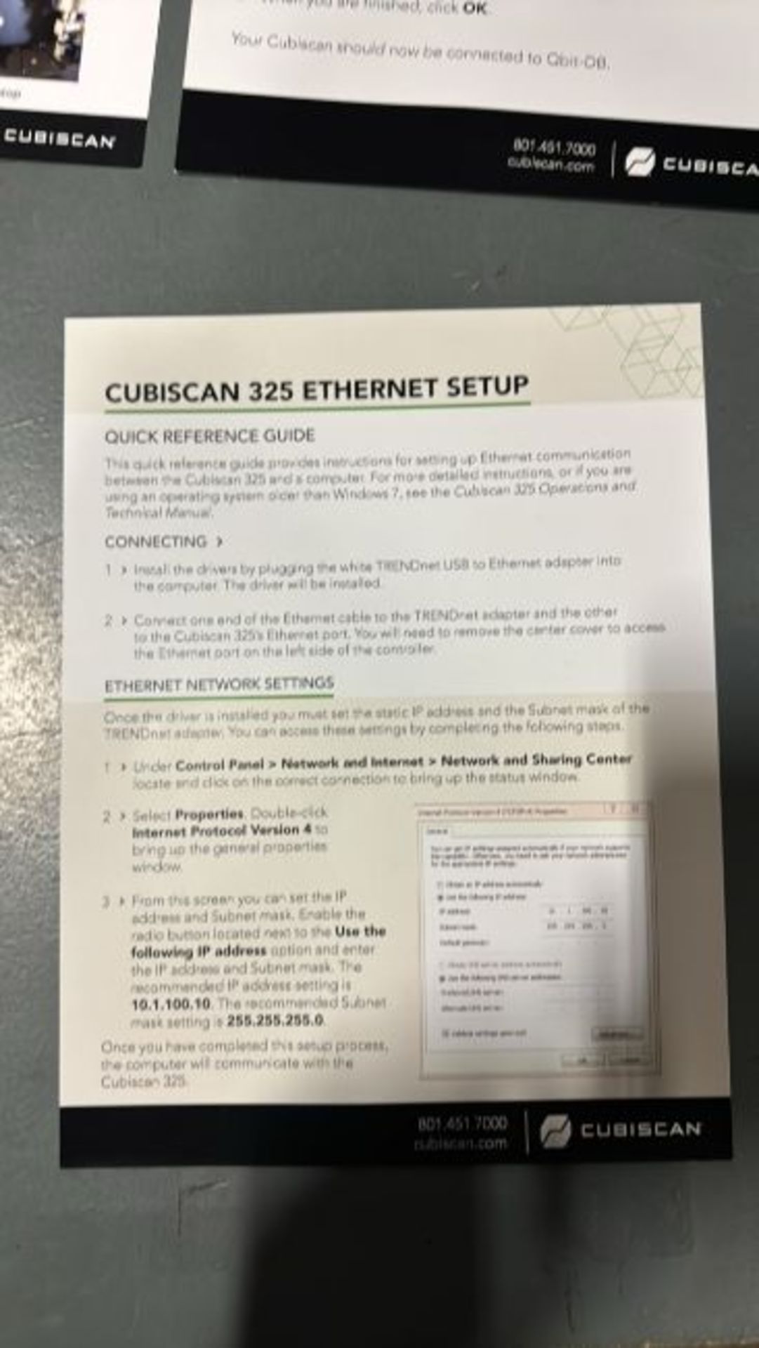 Cubiscan 325 - Excels at dimensioning apparel and non-rigid items - Image 10 of 13