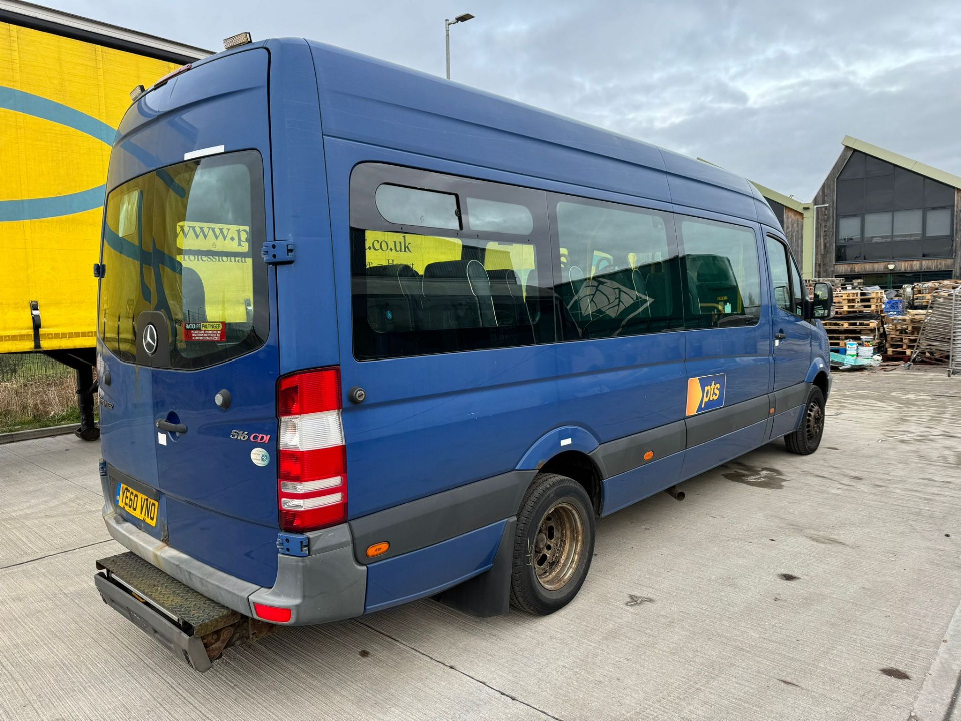 EX-COUNCIL FLEET VEHICLE - 2011, Mercedes-Benz Sprinter (YE60 VNO) Welfare Bus - Image 3 of 41