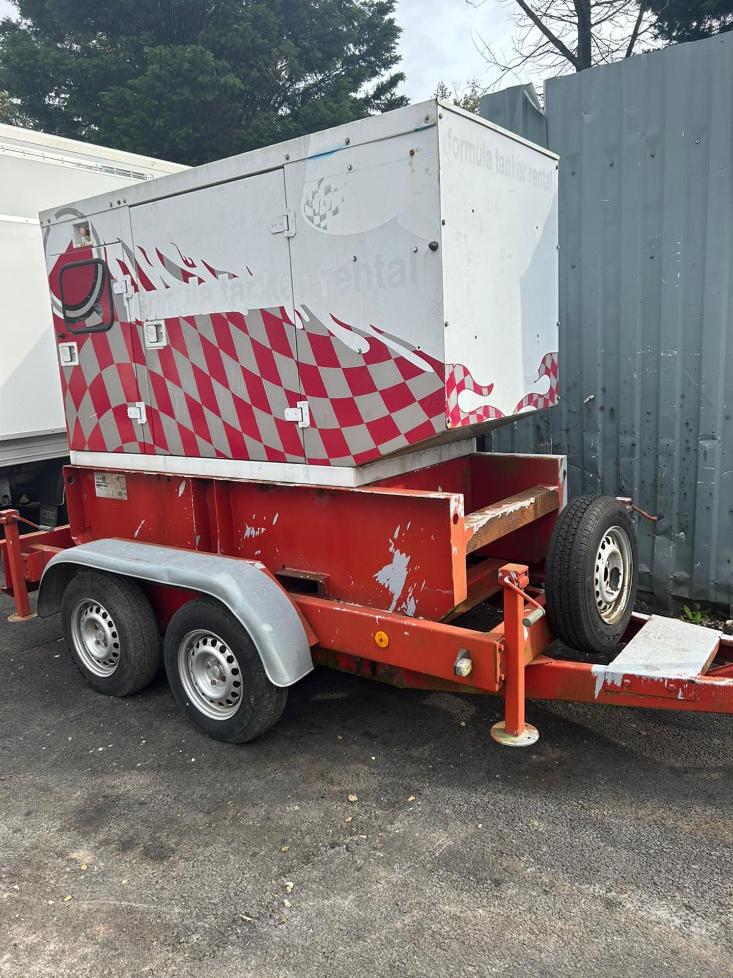 JOHN DEERE, 60KVA Engine on Trailer