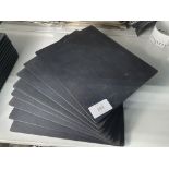 Slate Effect Chilled Display Plates x8