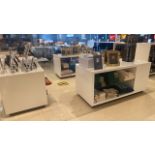 Retail Display Cabinets x3