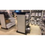 Retail Display Stands In Wood/Metal/Perspex/Chipboard x4