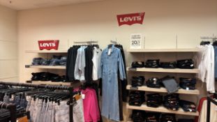 Levi's Wall Display Items