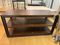 Metal & Wooden Display Table