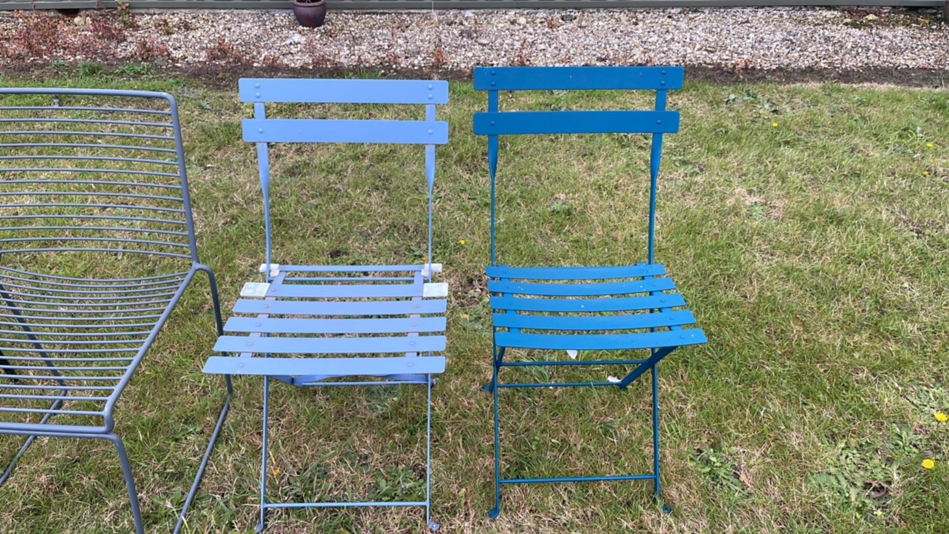 10x Assorted Garden/Outdoor Metal Chairs - Image 6 of 6