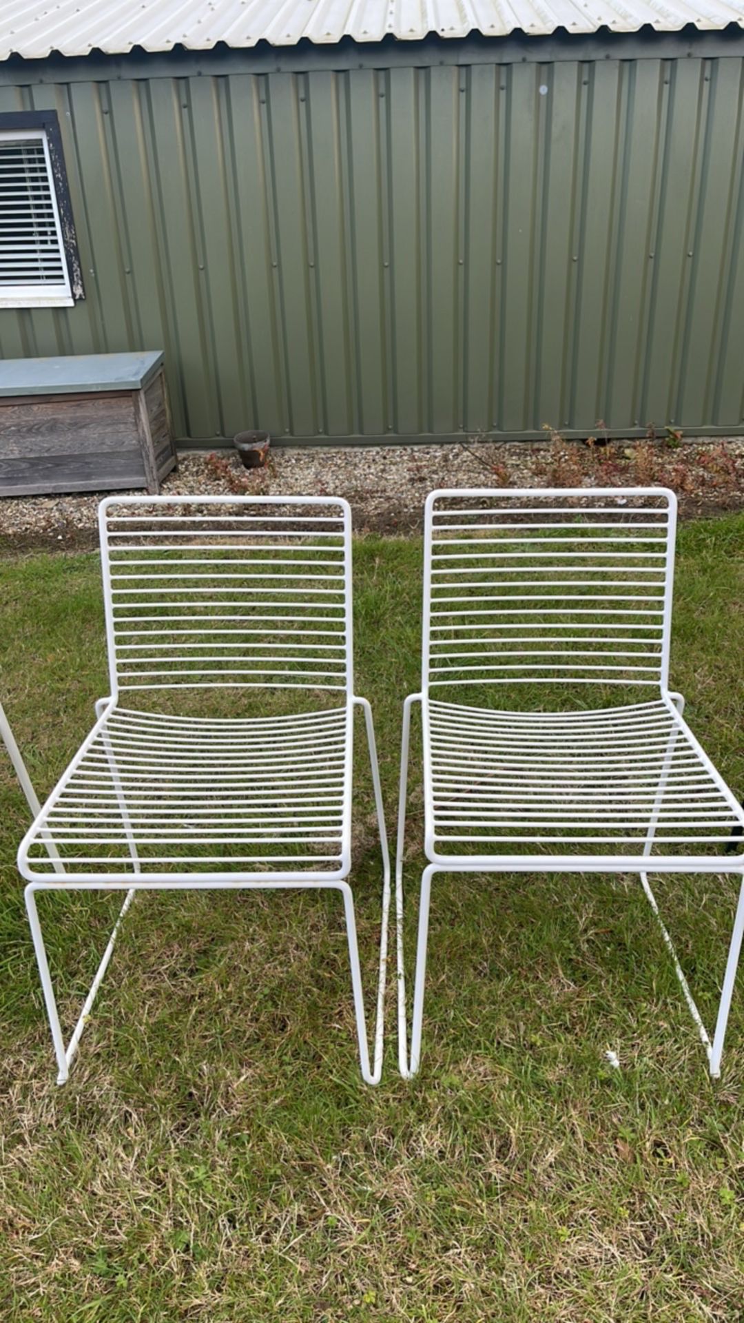 10x Assorted Garden/Outdoor Metal Chairs - Image 3 of 6