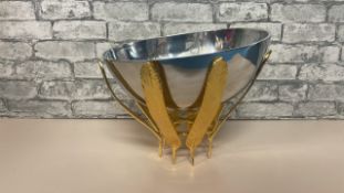 Nima Oberoi Lunares - Feather Pedestal Bowl