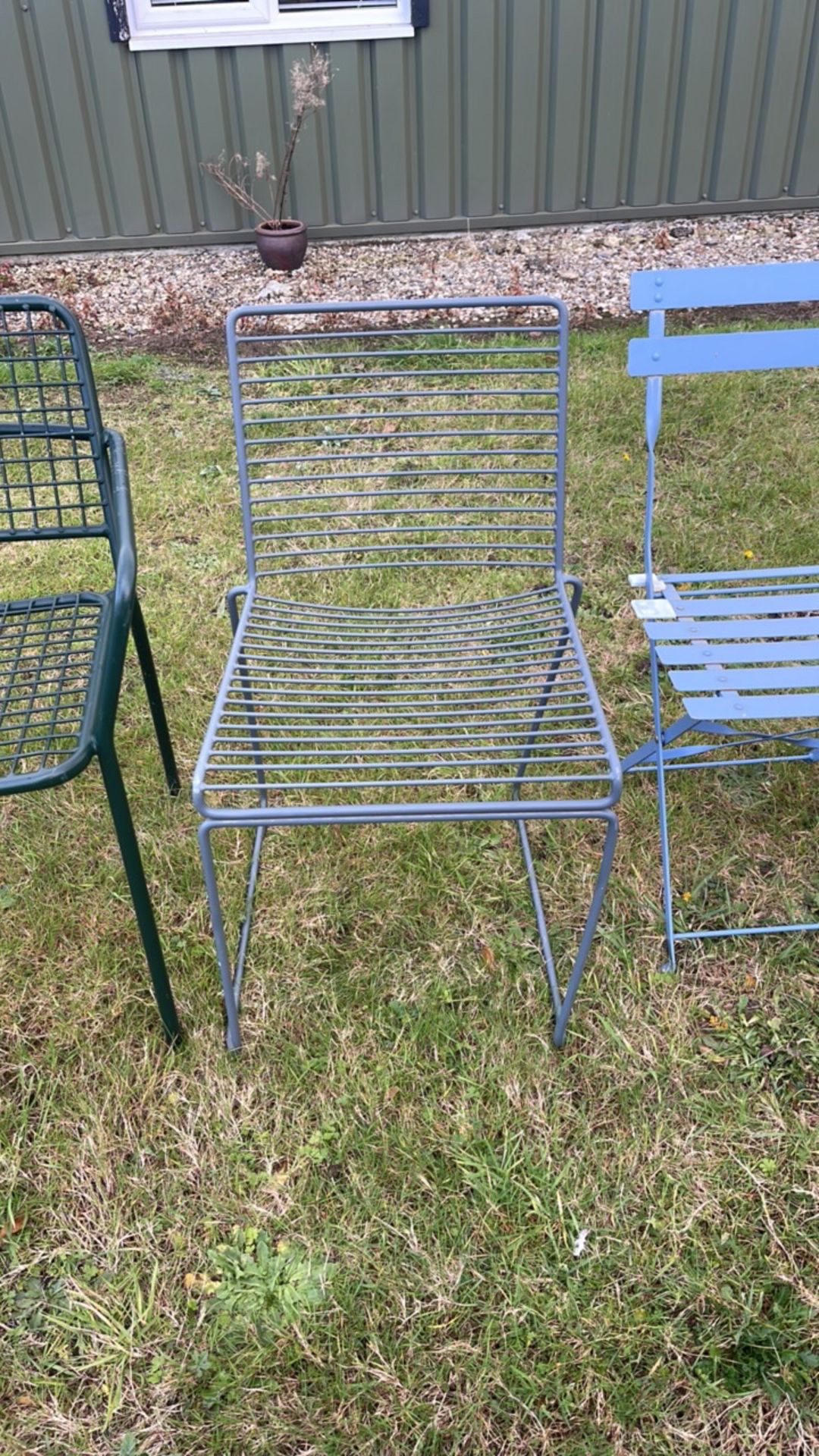 10x Assorted Garden/Outdoor Metal Chairs - Image 5 of 6