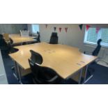 4 x Desks & Chairs