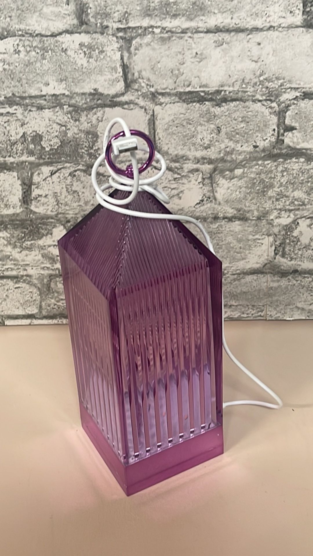 Kartell LED Lantern - Purple - Image 2 of 2
