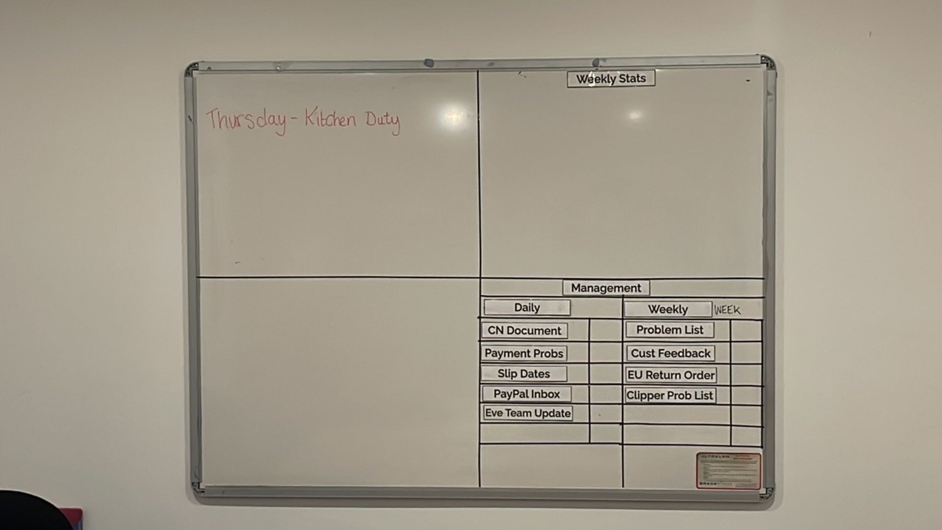 2 x White Boards - Image 2 of 2