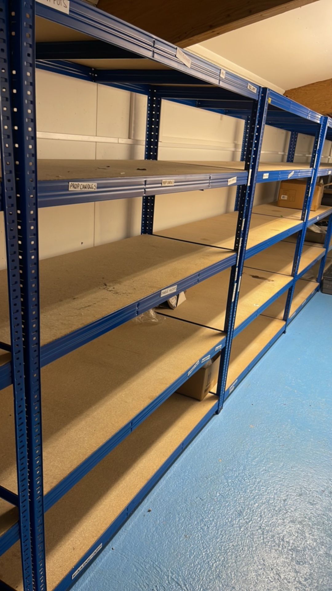 9 x Bays Of Lightweight Racking