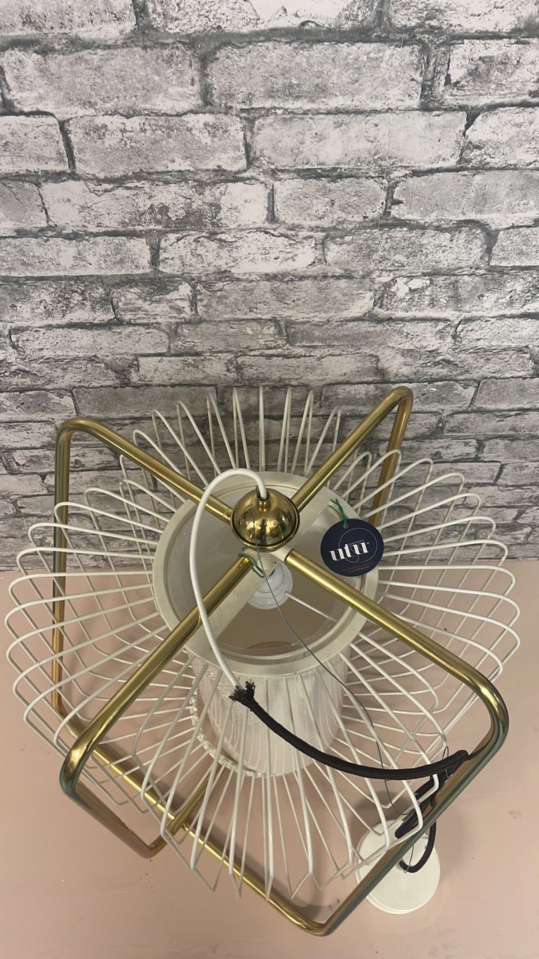 UTU Jules I Brass Pendant Light - Image 2 of 3