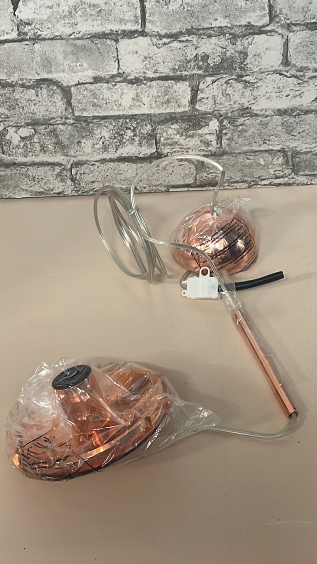 Tom Dixon LED Pendant - Copper - Image 3 of 3