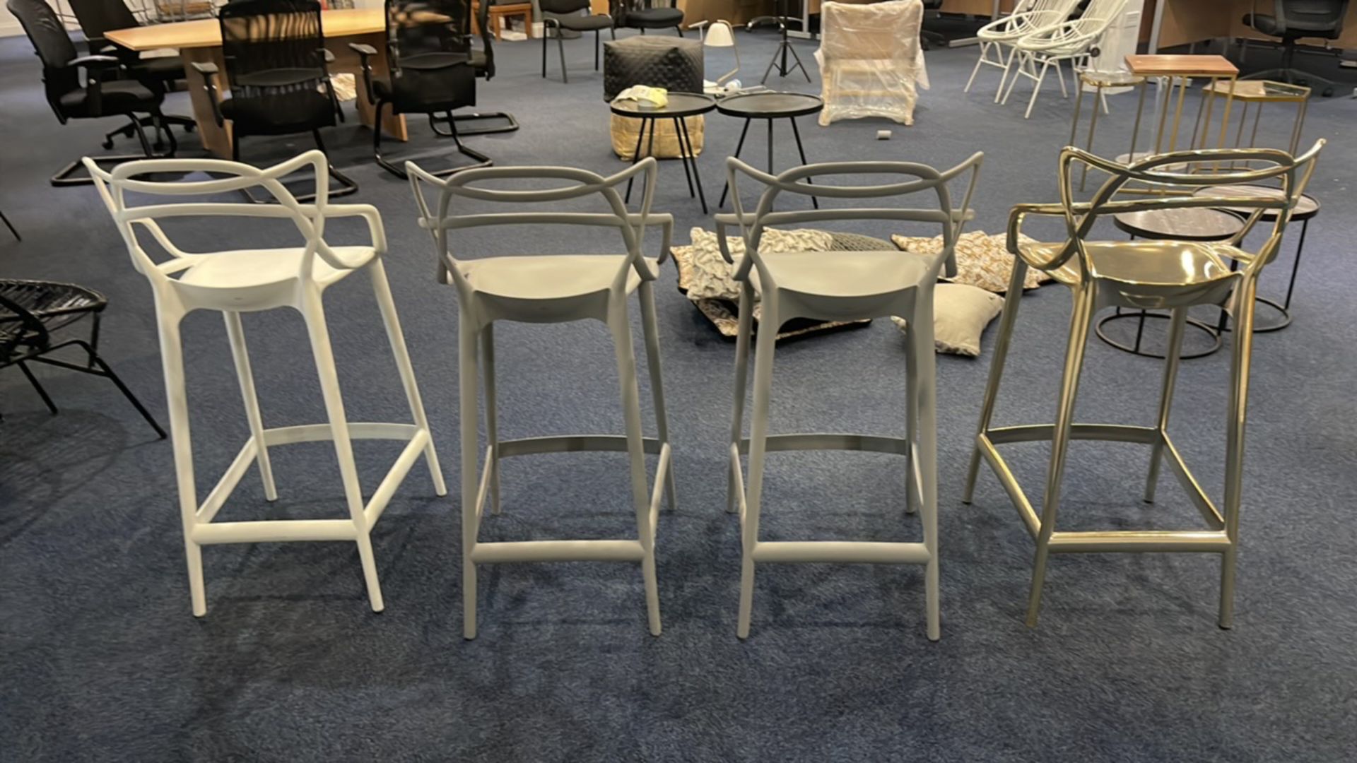 Kartell bar stools - Image 10 of 10