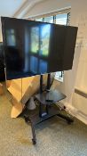 Hitachi Tv 50"" with mobile stand
