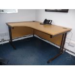 5' Oak Desk