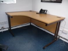5' Oak Desk