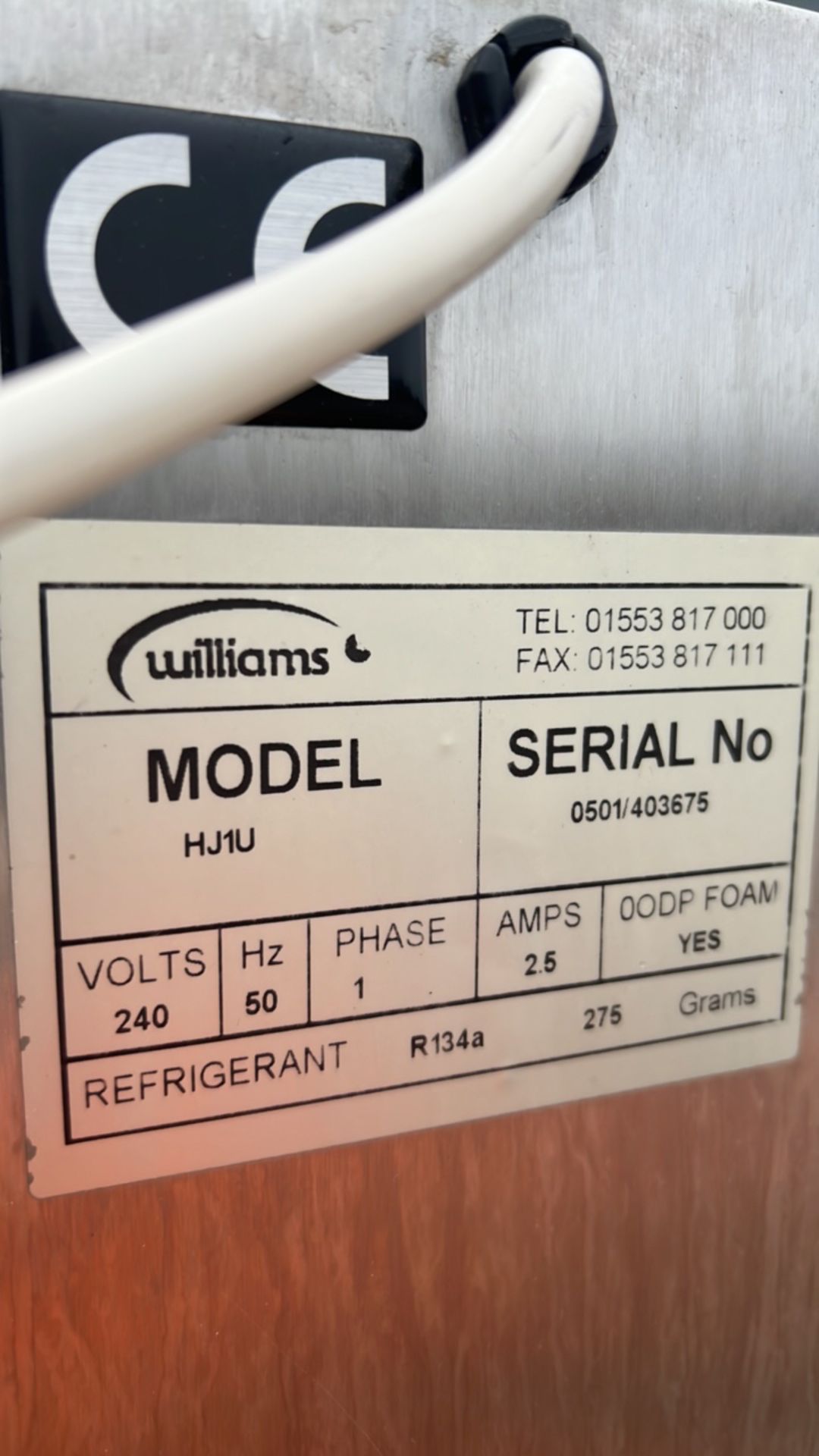 Williams refrigerator - Image 7 of 7
