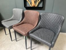 Classic Pu Leather Dining Chairs