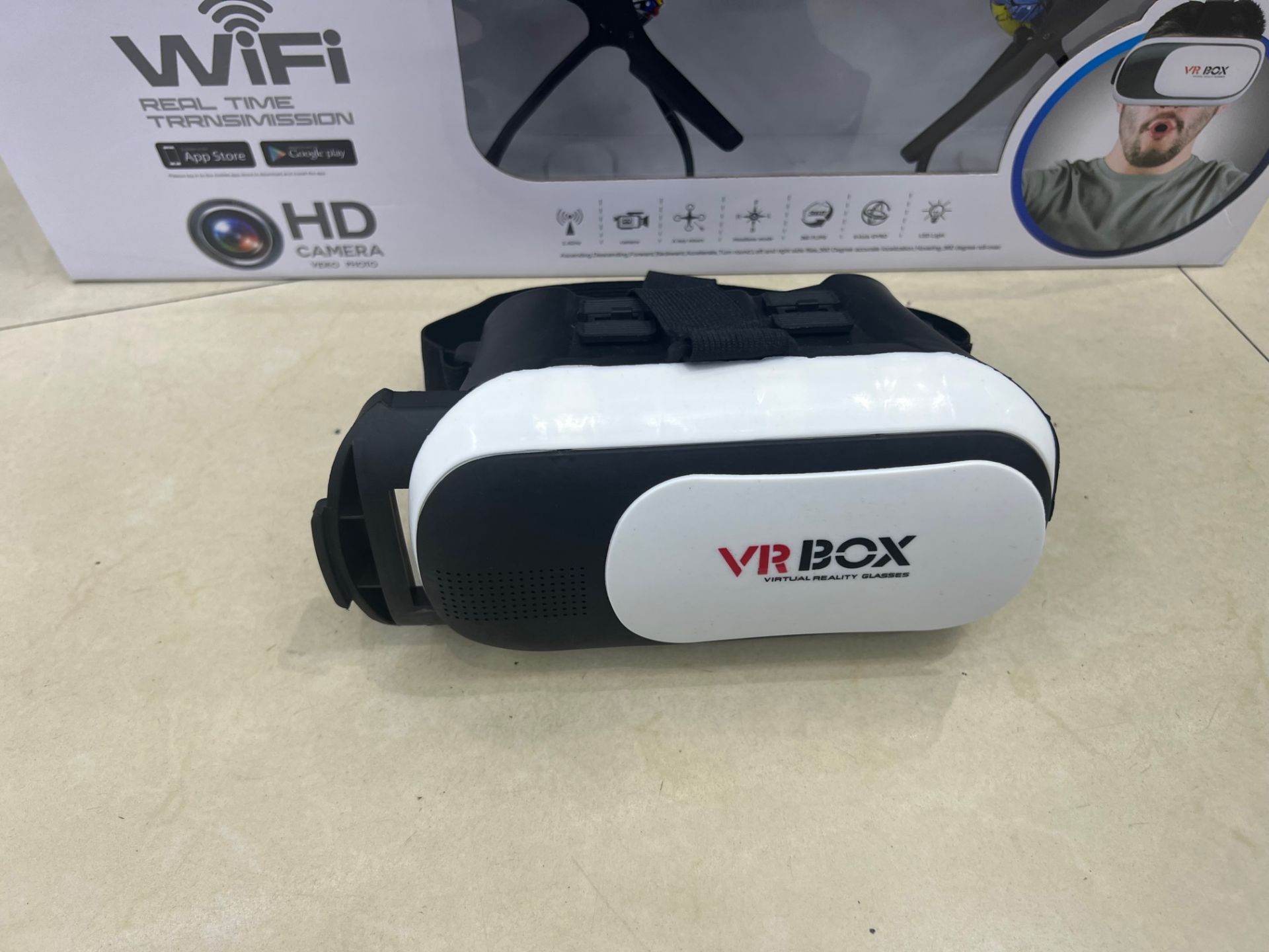 Vr Headset Wifi Control Led Smart Drone - Image 3 of 3
