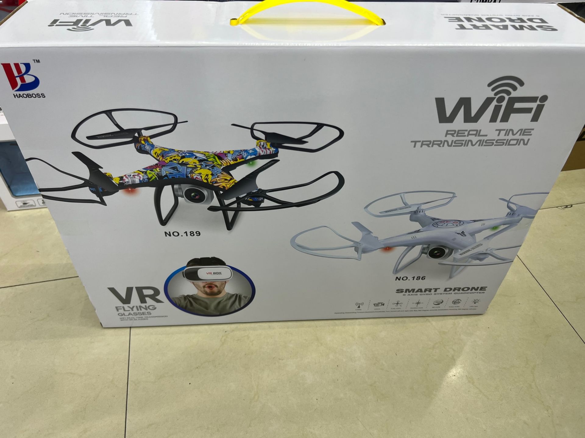 Vr Headset Wifi Control Led Smart Drone - Image 2 of 3