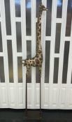 Decorative Metal Giraffe On Stand