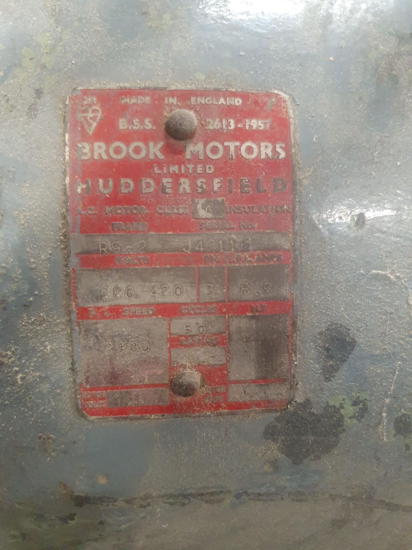 Brook Electric Motor - Image 3 of 3