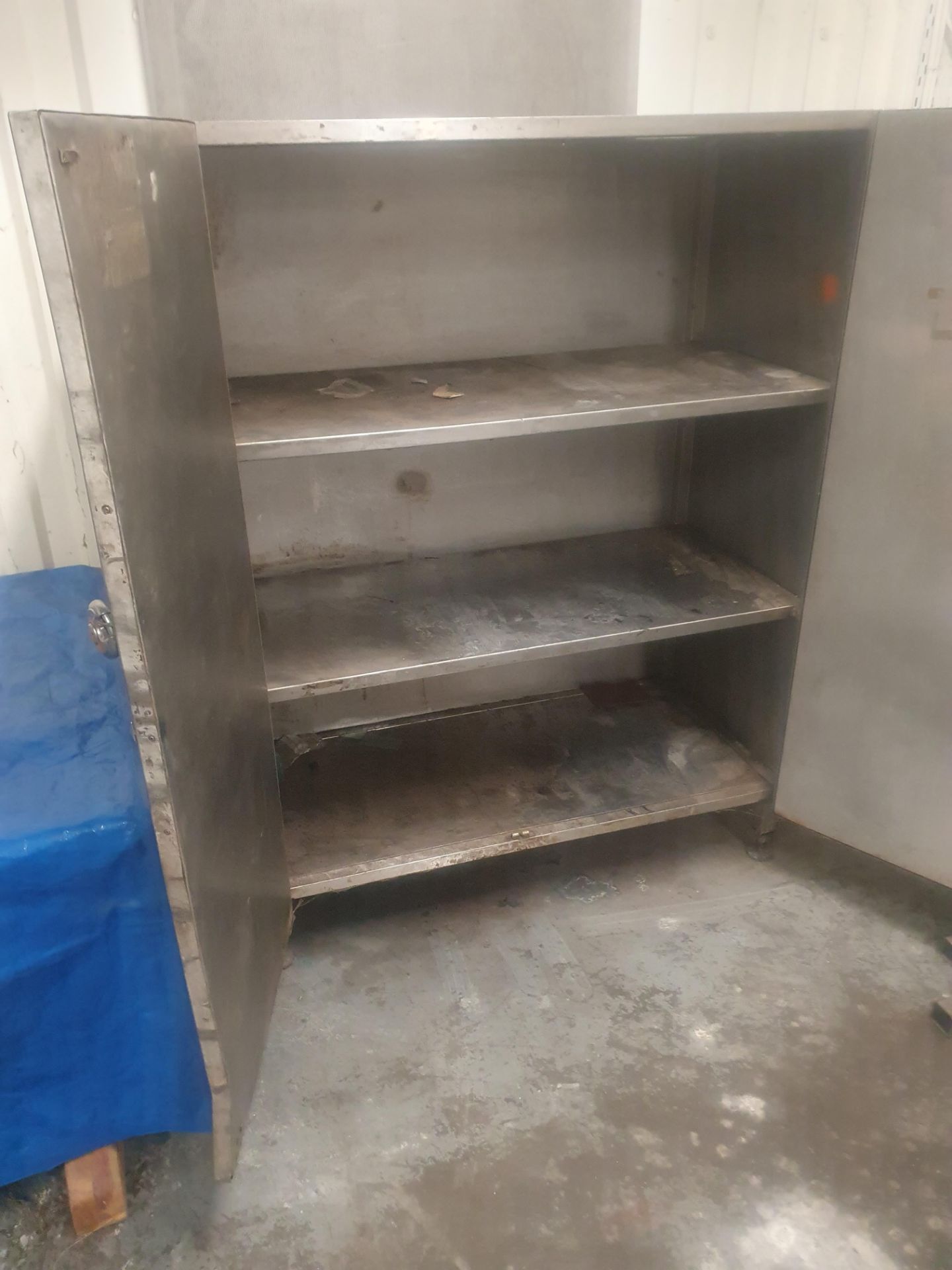 Stainless Steel Cupboard - Image 2 of 2