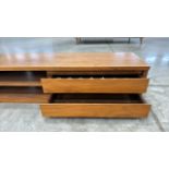 Wood Coffee Table With Drawers