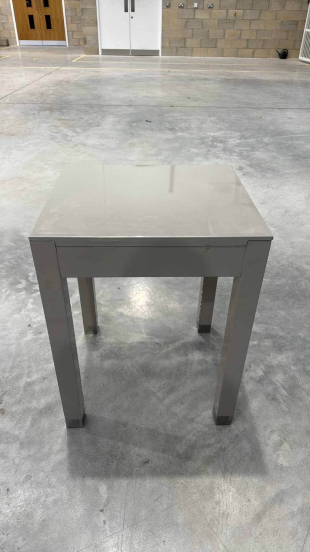 Grey Wooden Table With Drawer x 30 - Image 3 of 5