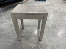 Grey Wooden Table With Drawer x 30