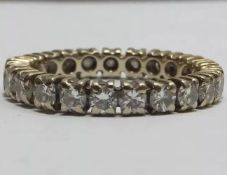 Antique 18ct Gold Diamond Eternity Ring