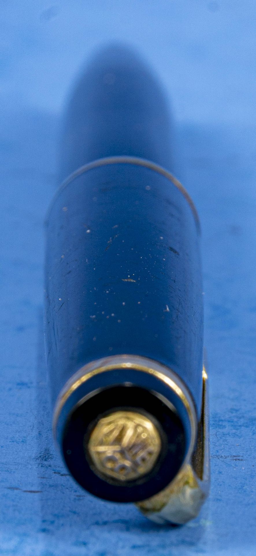 "KAWECO" Füllfederhalter, Modellno." V11- OM", stärkere Gebrauchsspuren, Länge ca. 12,8 cm. - Bild 2 aus 4