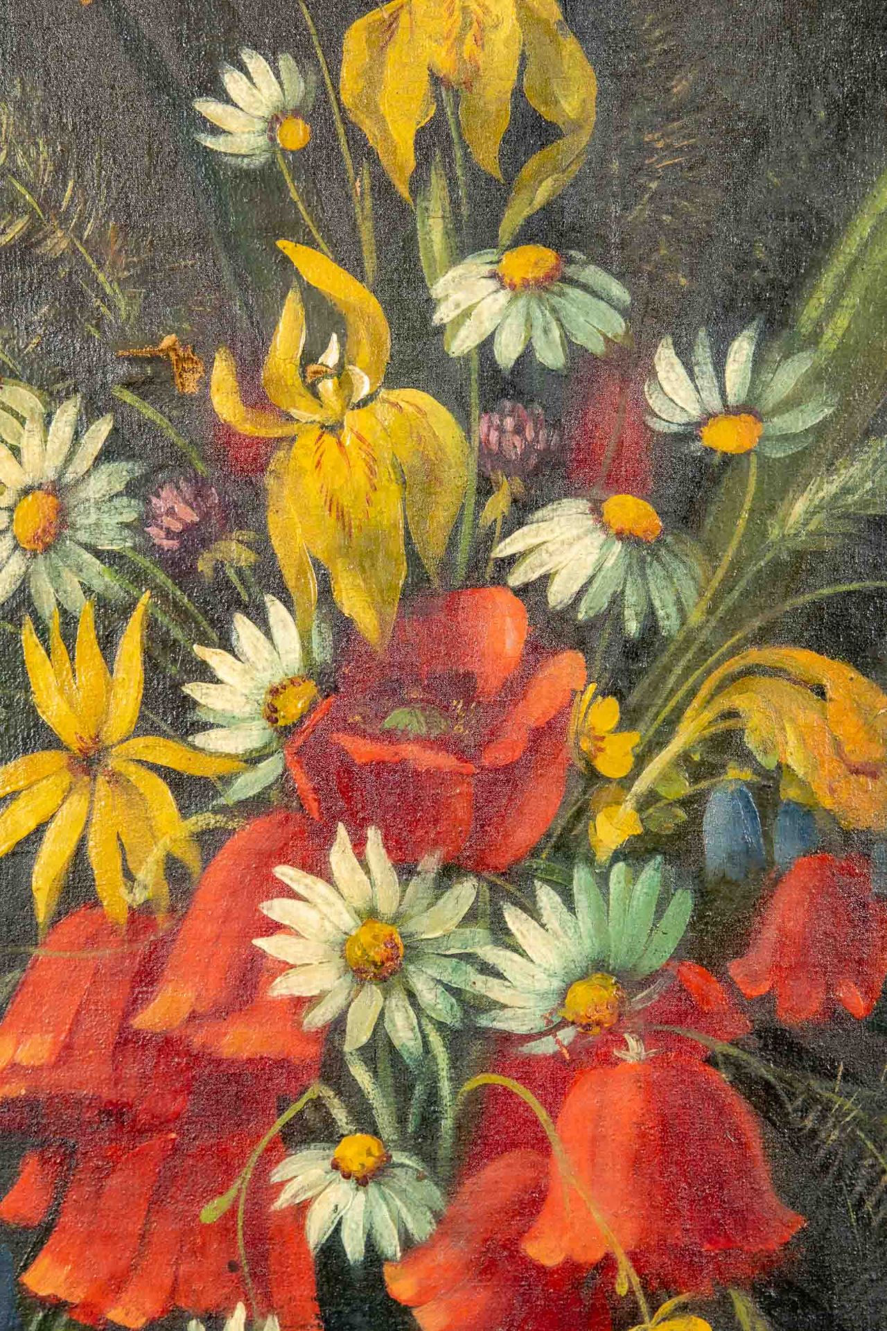 Stilleben mit Aprikosen und Kirschen, deutsch um 1900 / 20, unten rechts signiert: M. O.Beyer, Düss - Image 4 of 7