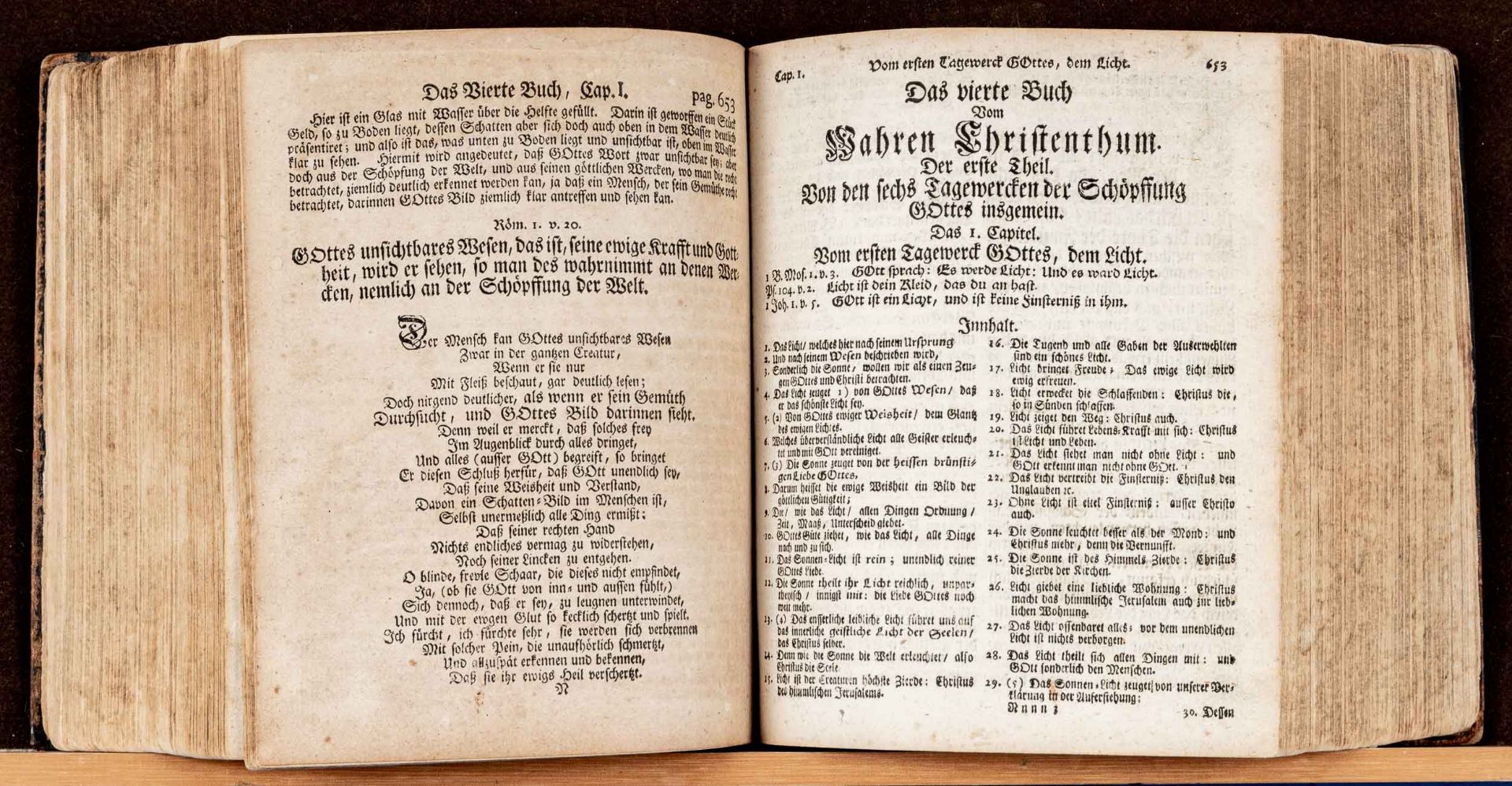 "Johann Arndts... Sämtliche Bücher vom wahren Christenthum" mit diversen Kupfertafeln, Mitte 18. Jh - Image 6 of 6