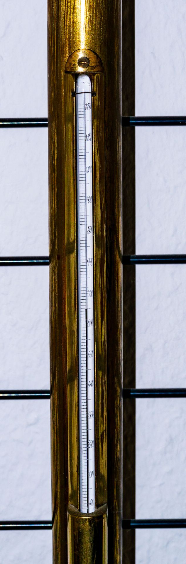 Antikes, englisches STICKBAROMETER von "Negretti & Zandra", No. 1150, Länge ca. 95 cm, wohl Ende 19 - Bild 4 aus 6