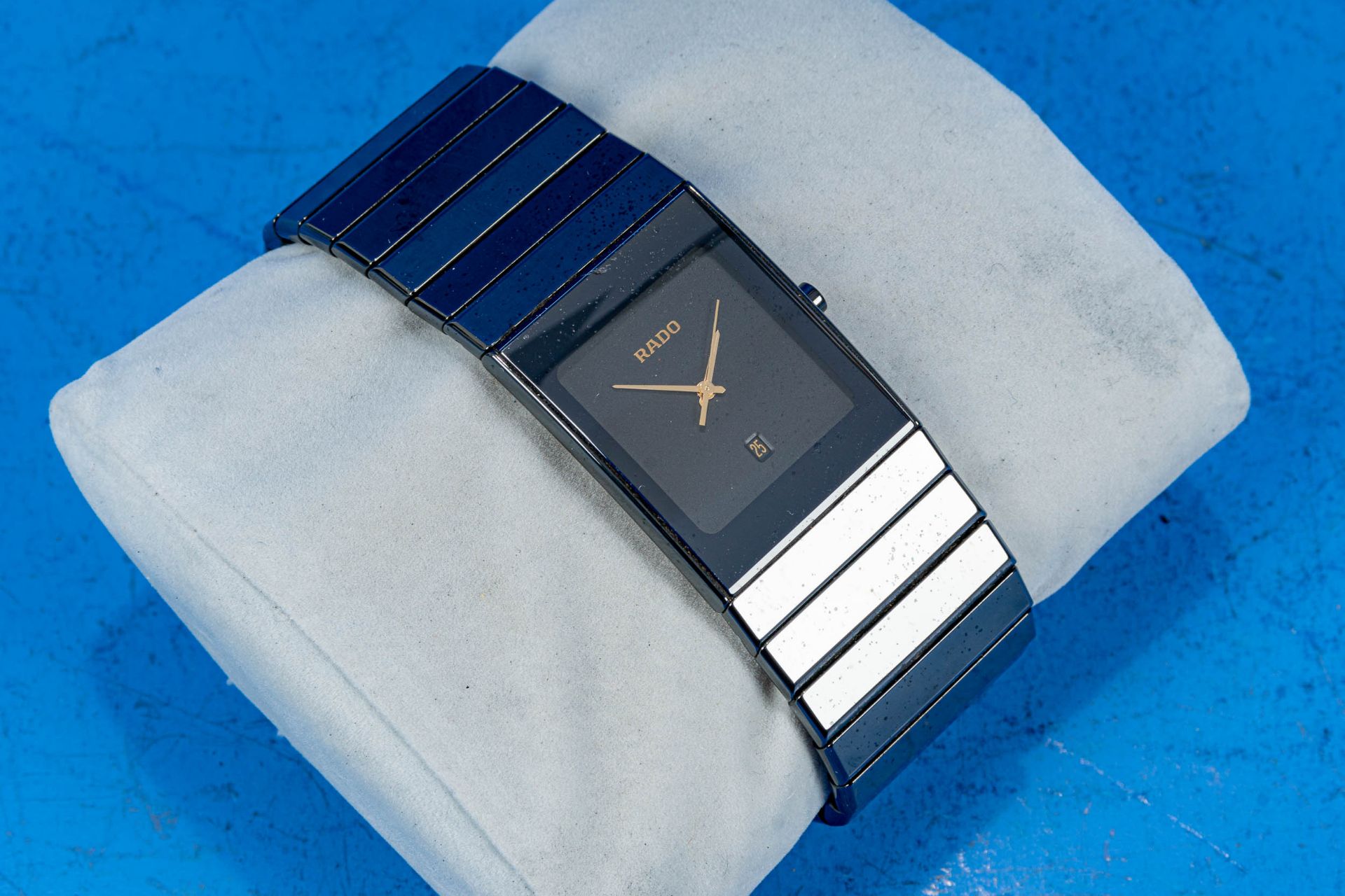 RADO Herrenarmbanduhr, orig. "High - tech ceramices" Gliederarmband mit Faltschließe & Druckverschl - Bild 3 aus 11