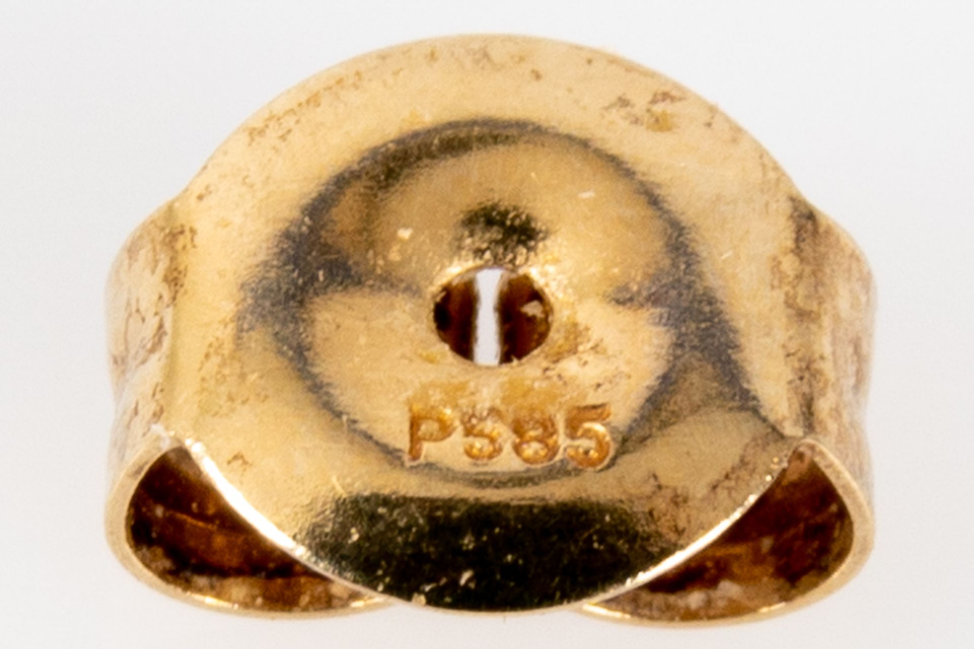 Paar "PERLFEKT-Tahiti-Zuchtperlen Ohrstecker in Tropfenform, die Perlen mit einem Durchmesser von c - Bild 8 aus 9
