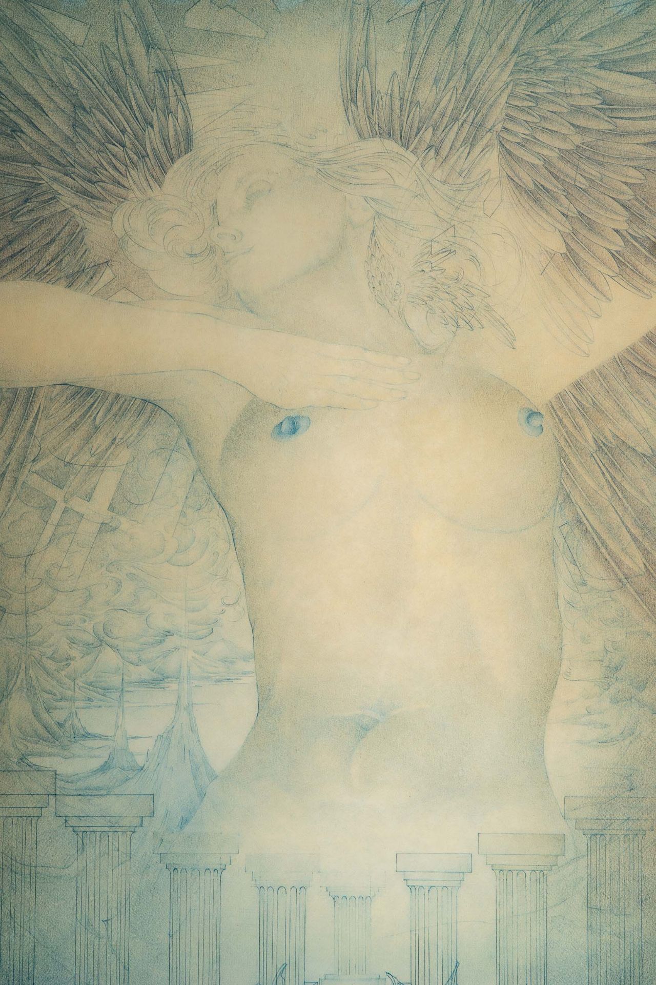 "Geburt der Venus", multiple Farblithographie des Wolfgang Fratscher ( 1944 Rendsburg - 2009 Buchho - Image 3 of 8