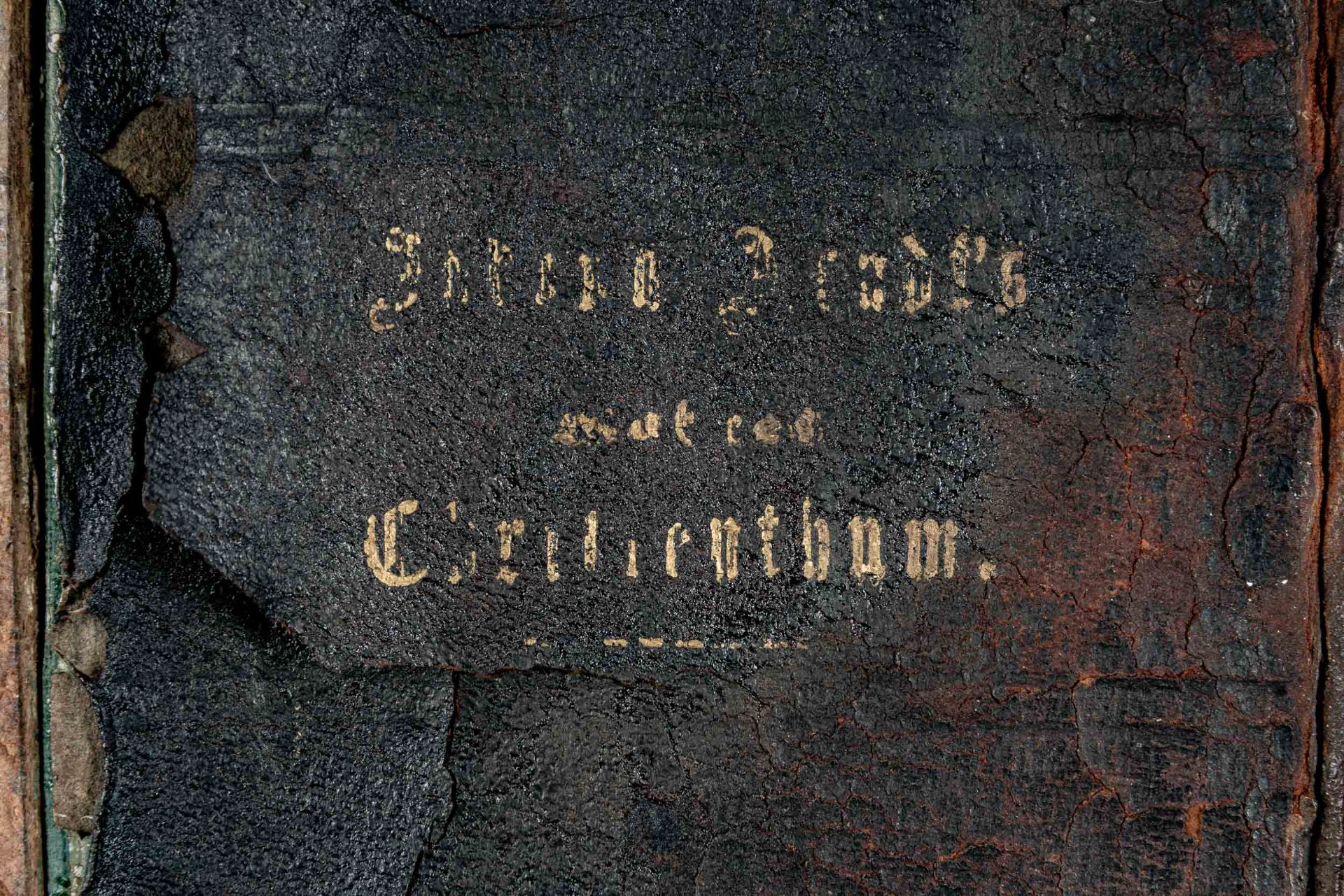 "Johann Arndts... Sämtliche Bücher vom wahren Christenthum" mit diversen Kupfertafeln, Mitte 18. Jh - Bild 2 aus 6