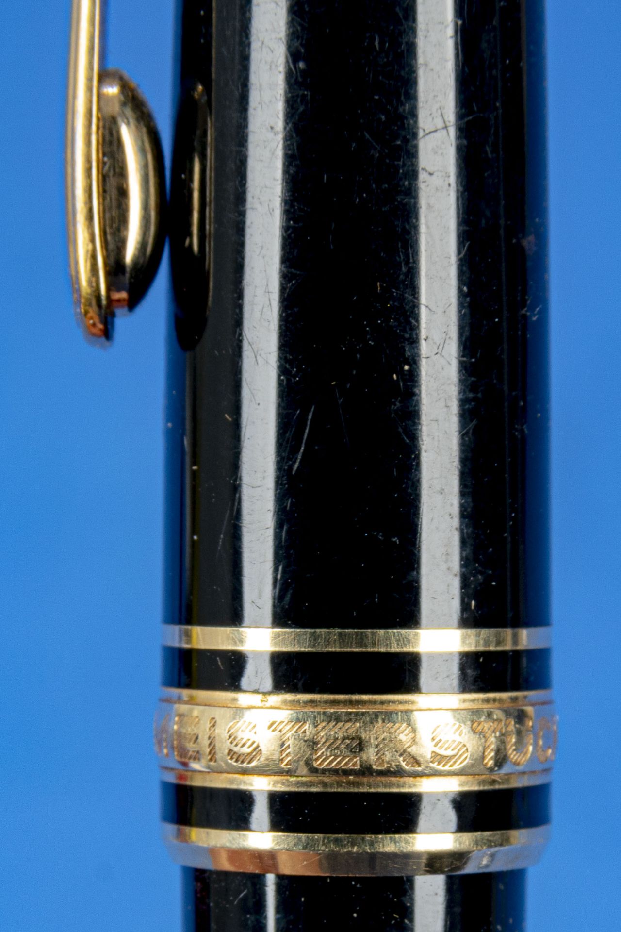 "MONT - BLANC" Meisterstück Schreibstift, Länge ca. 13,5 cm. - Image 5 of 5