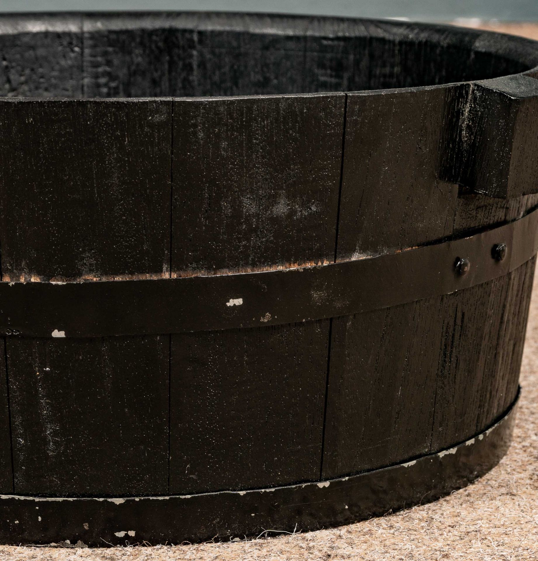 2-tlg. Waschzuber-Set, bestehend aus großem Eimer mit hochstehenden Henkeln (Höhe ca. 54 cm, Durchm - Image 6 of 6