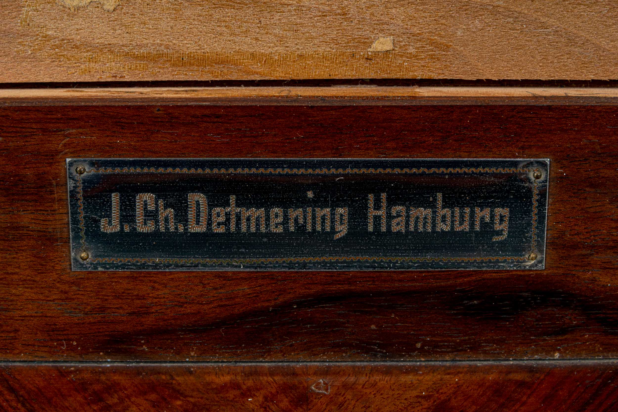Großes "SYMPHONION" (ähnlich Polyphon) um 1900 der Symphonien Musikwerke Leipzig. Zwei Kämme mit in - Image 4 of 10