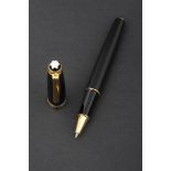 MONTBLANC Schreibstift, Länge ü. A. ca. 11,8 cm. Modell: "75 Years of Passion" das "o" mittels eing