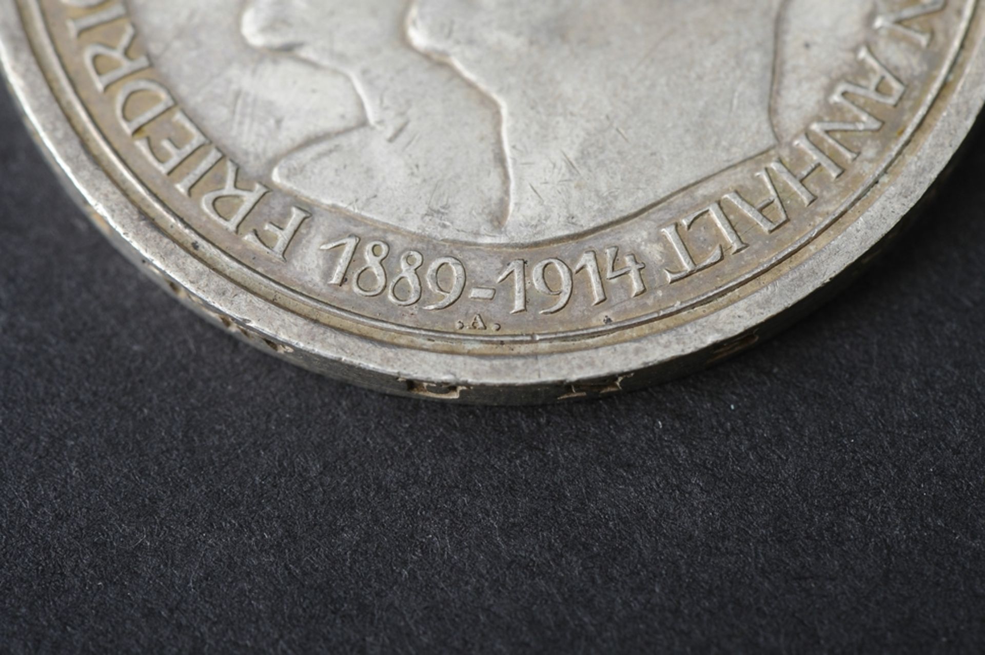 5 Reichsmark. Anhalt, 1914; Silber, Buchstabe A. (ss/ vz). - Bild 3 aus 3